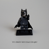 拯救世界 无聊了拼个蝙蝠侠 宇宙回到地球 积木玩具