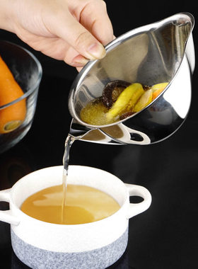 Ectia隔油神器304不锈钢去油喝汤壶家用汤油分离神器厨房过滤油器