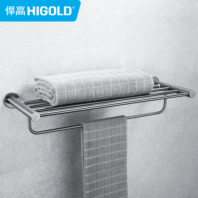 悍高毛巾架304不锈钢浴巾架卫生间浴室置物架卫浴五金挂件免打孔|msdalam kategori keluarga memasang ibu, kelengkapan peribadi, bilik mandi perkakasan/loket, rak tuala/rak tuala - dari Buy2taobao.com untuk memberikan perkhidmatan ejen Taobao profesional membeli
