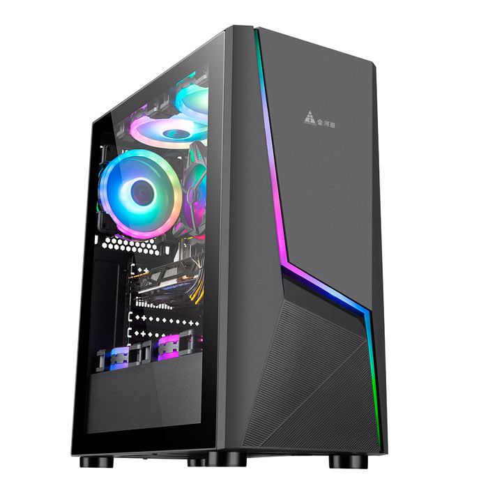 Core i9 9900k / gtx1050ti stand alone video competition chicken eating game desktop computer host rendering multi studio design live high end assembly computer DIY compatible machine
