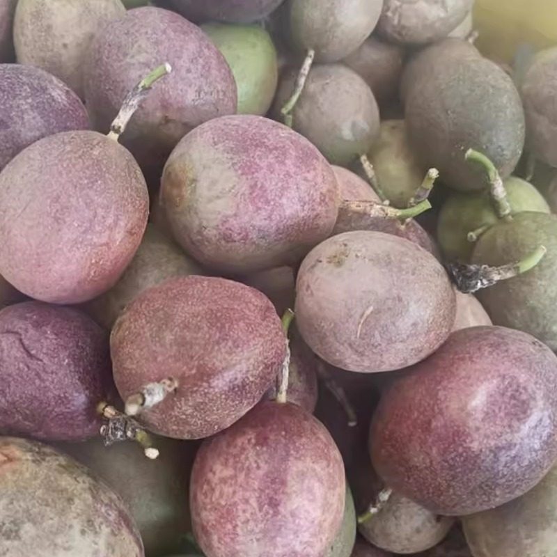 云南新鲜百香果9斤皱皮果花皮果中小果特级果汁果酱5水果浆