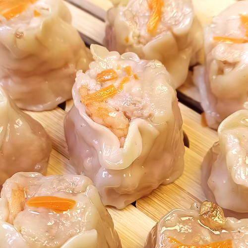 潮汕鲜虾烧麦马蹄烧卖加热即食