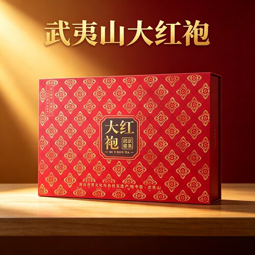 武夷岩茶大红袍礼盒装250g独立泡袋包装岩韵明显高档礼盒茶叶送礼