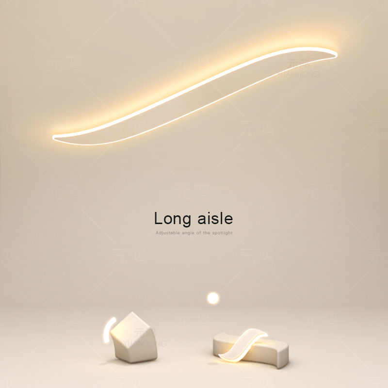 长条过道灯创意led吸顶灯现代简约客厅卧室阳台极简走廊玄关灯具
