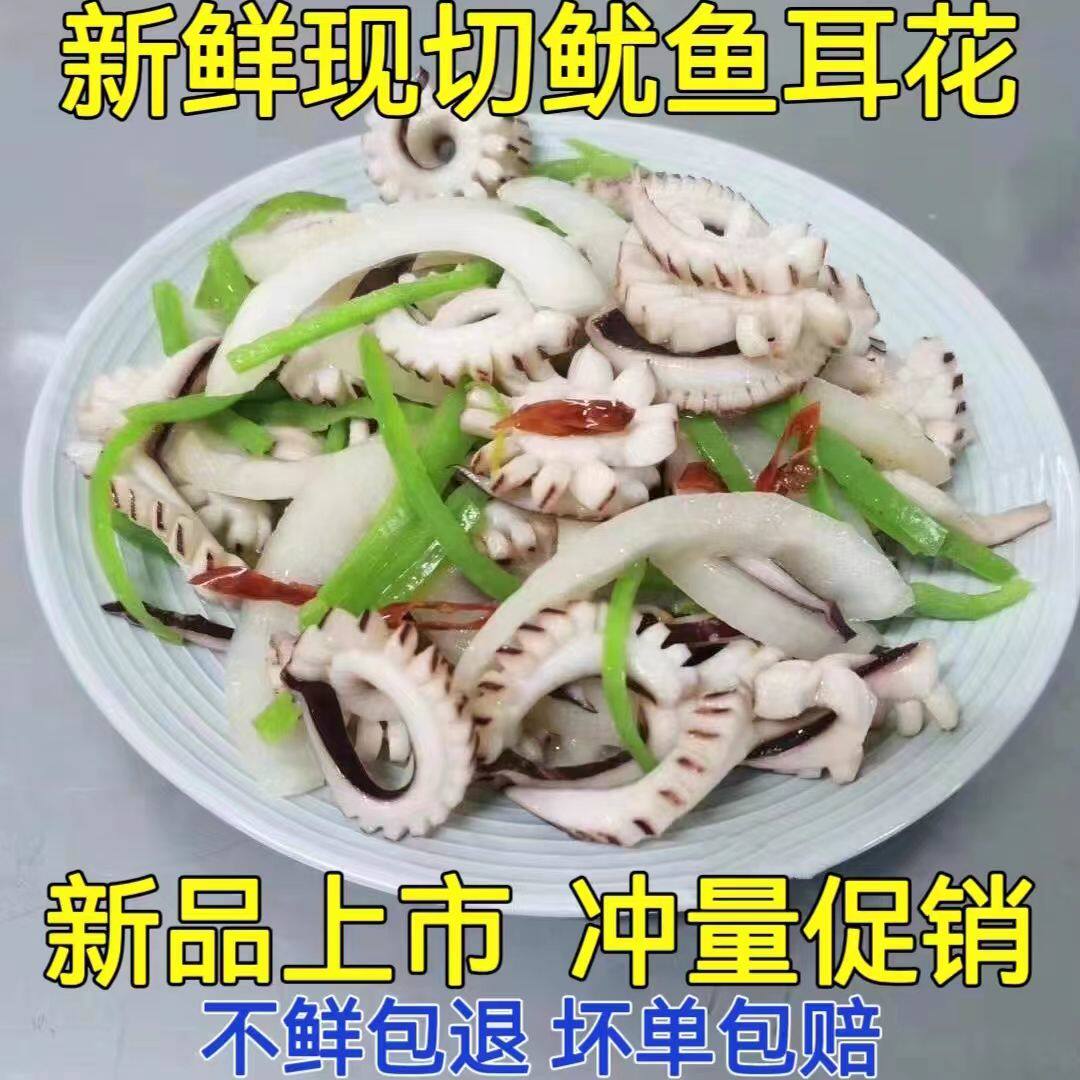 鱿鱼花新鲜速冻鱿鱼齿轮花鱿鱼卷鱿鱼条鱿鱼丝鱿鱼耳火锅餐饮食材