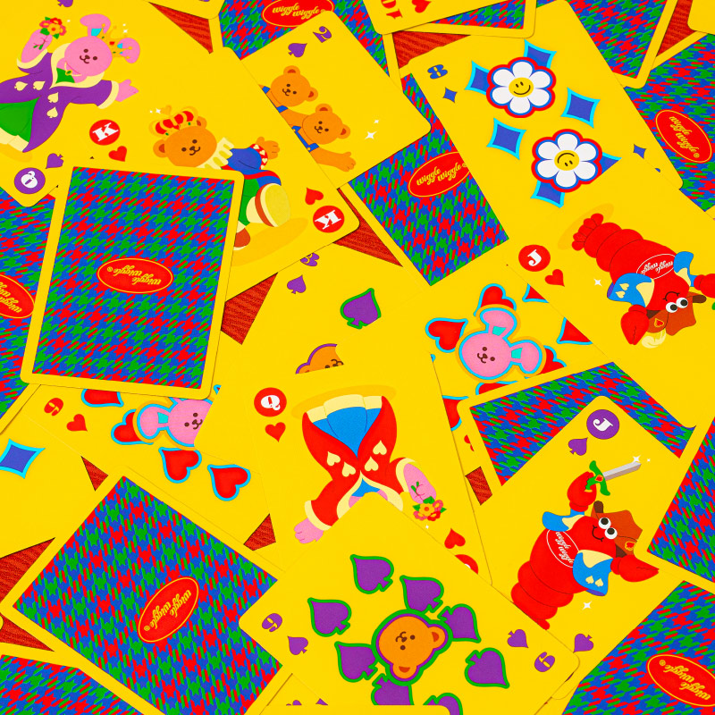 wiggle扑克牌娱乐过年家用纸牌