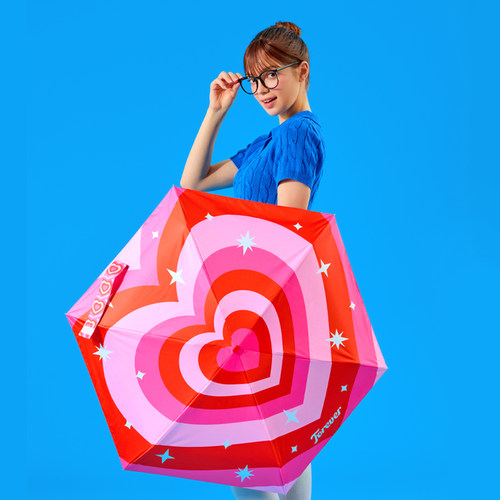 wiggle爱心伞晴雨两用伞