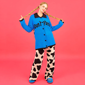 女四季 wiggle wiggle睡衣套装 通用珊瑚绒家居服舒适亲肤原创可爱