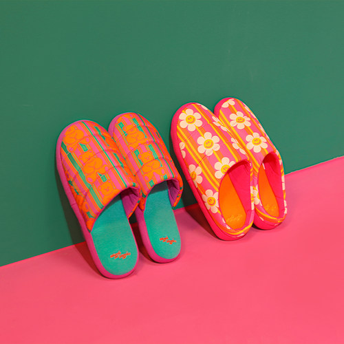 wigglewiggle羽绒保暖联名款拖鞋