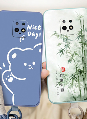 适用于红米10X5G手机壳5G情侣hm10x5g可爱redmi10x5g软胶hm十x5g卡通Redmi10x5g超薄M2004J7AC个性红迷10x5g
