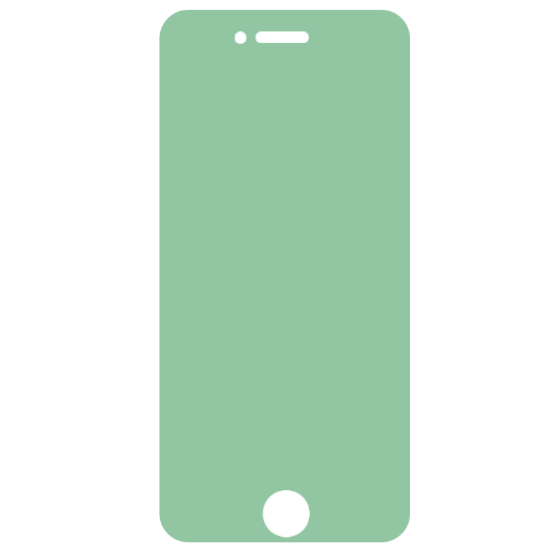 苹果iphone8无白边绿光手机贴膜