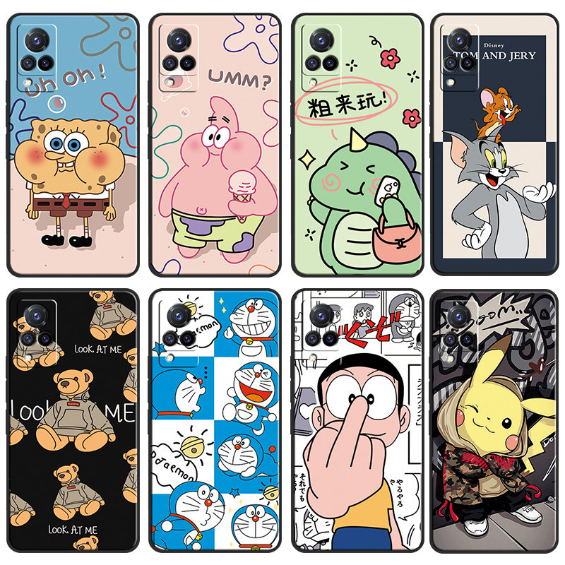 适用于vivos9手机壳viv09软硅胶vivos9 5g卡通vivo s9磨砂维沃s九防摔