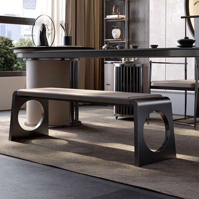 轻奢长凳不锈钢创意设计师