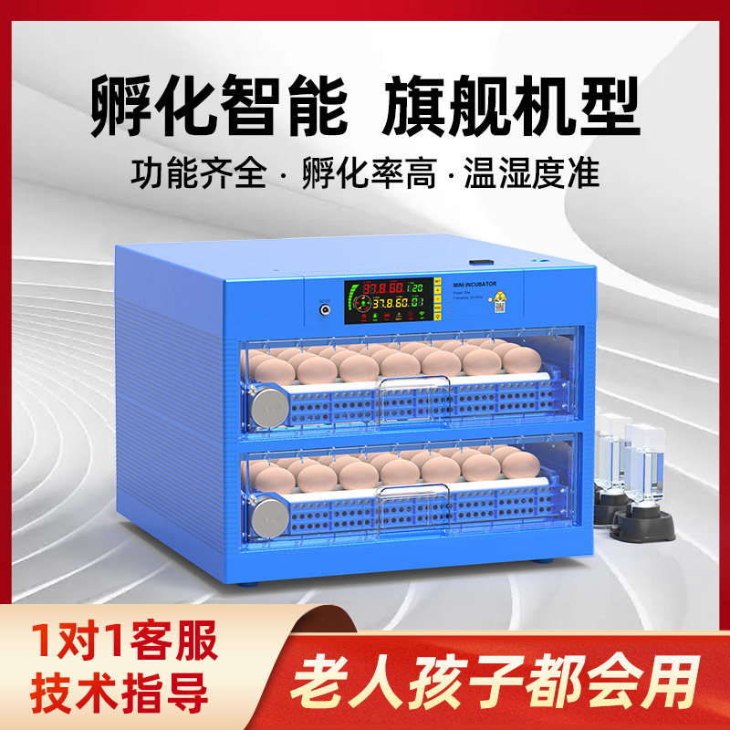 威振孵化器小型家用迷你孵化机全自动智能孵蛋器小鸟芦丁鸡孵化箱