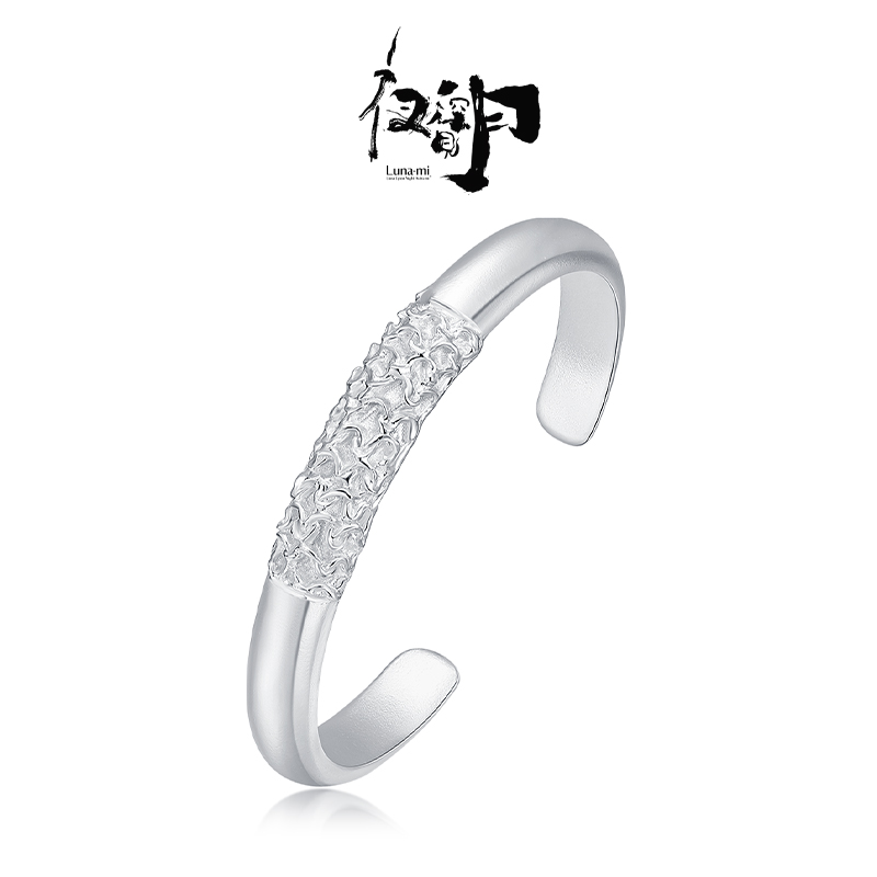 【Lunami 夜深见月】落玉盘系列钩织手镯