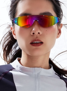 【INTOIT】V06 BLOOD MOON 红色镀膜轻量运动墨镜