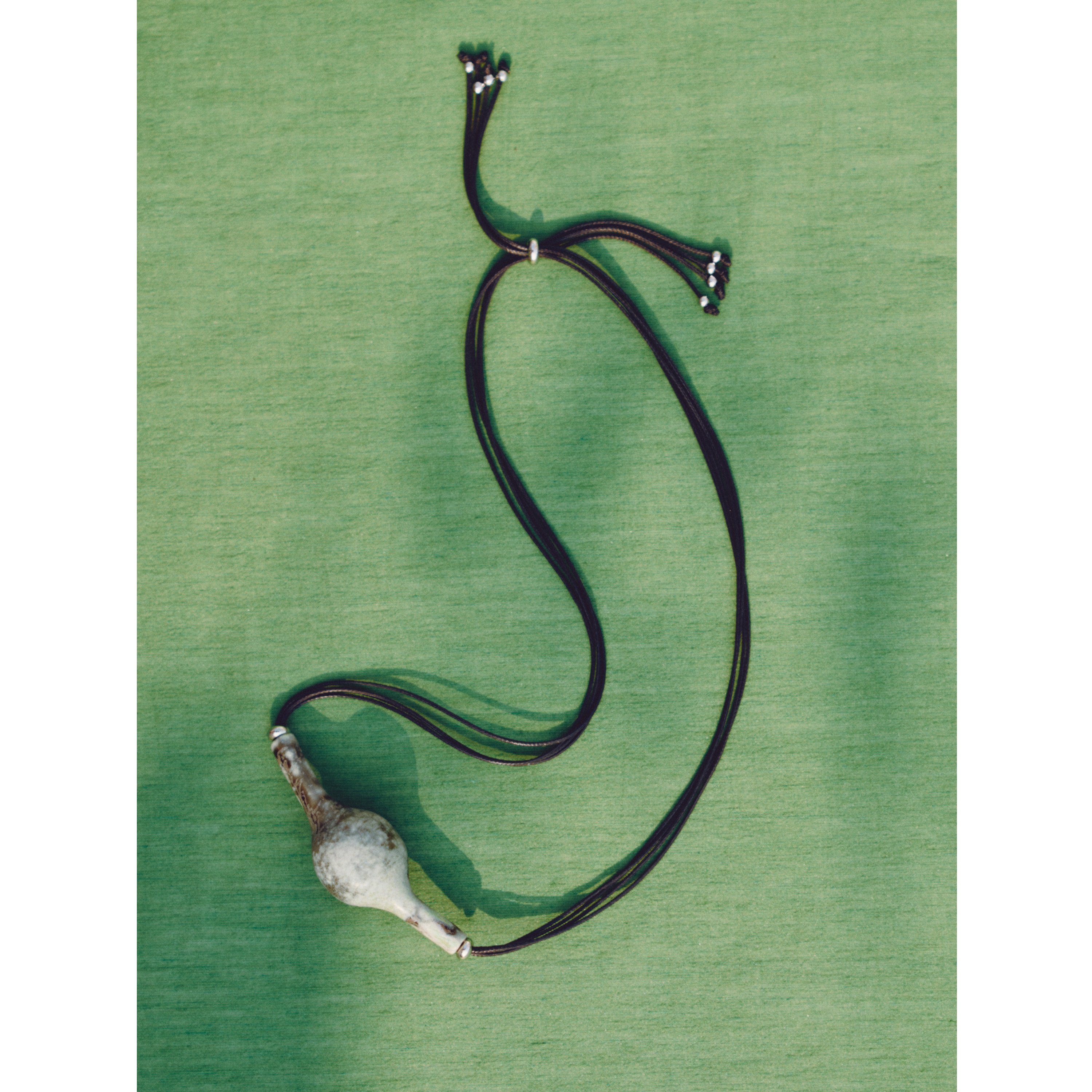 【SILENT FIRE 静燚】曾青系列 曾青彩片 葫芦瓶吊坠项链