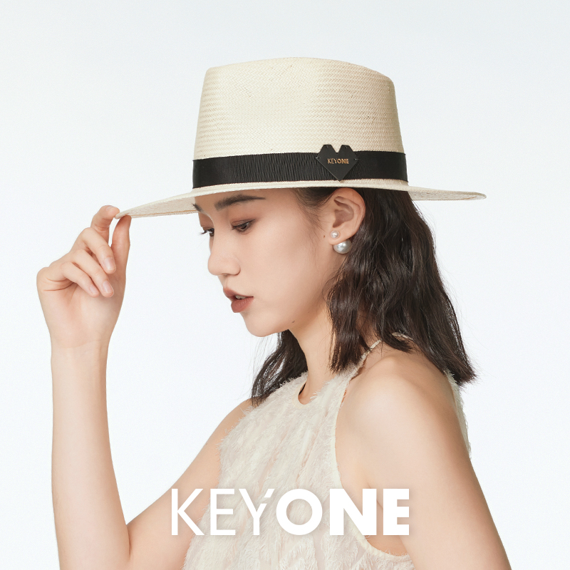 【KEYONE】经典Fedora礼帽爱心标简约款