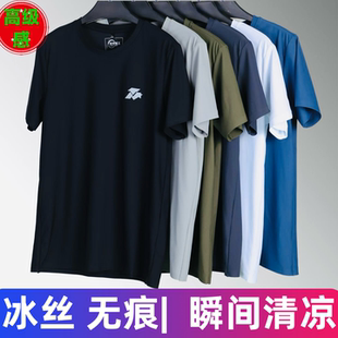 际华轻工正品高级新款制式冰丝无痕短袖体能服速干透气圆领衫T恤