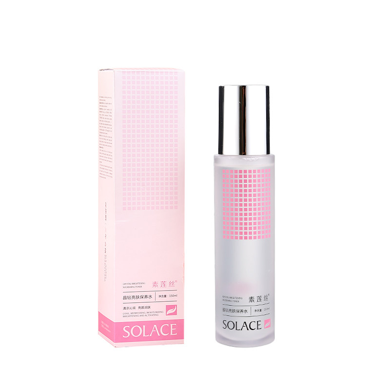 素莲丝晶钻亮肤保养水150ml清凉沁润亮颜养肤截止日期2025年正品