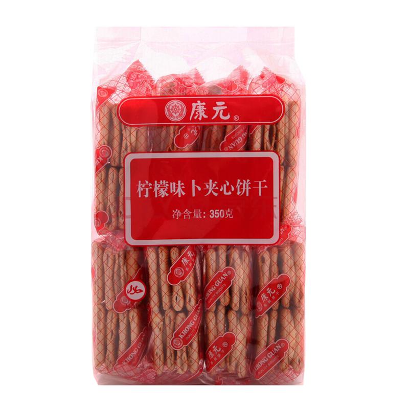 康元饼干柠檬味卜老式怀旧
