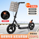 滑板车6到12岁可转弯儿童青少年可折叠校园成人手刹两轮代步推荐