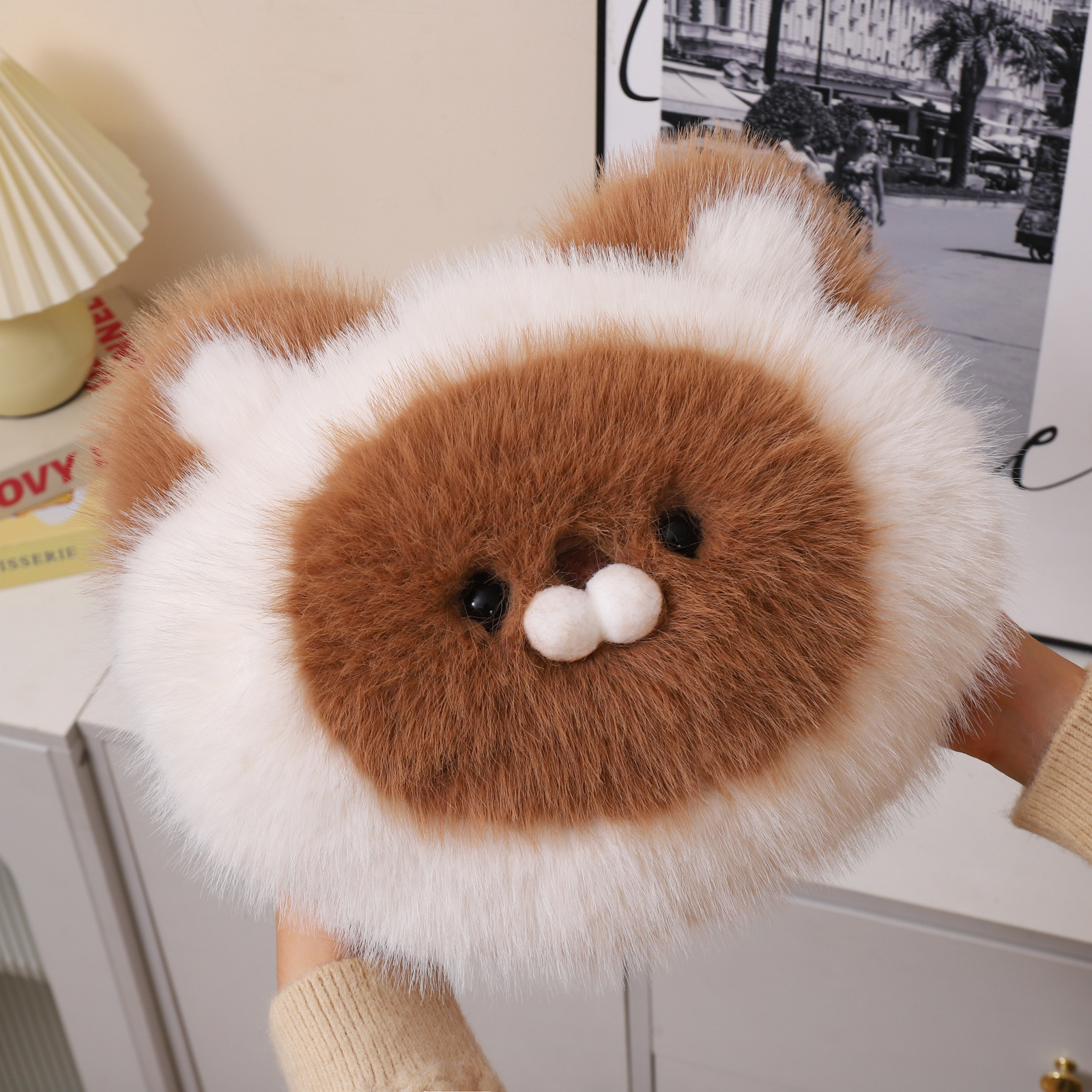 热水袋充电加厚防爆暖腰热敷宫腹肚子暖手宝大小号女学生毛绒可爱