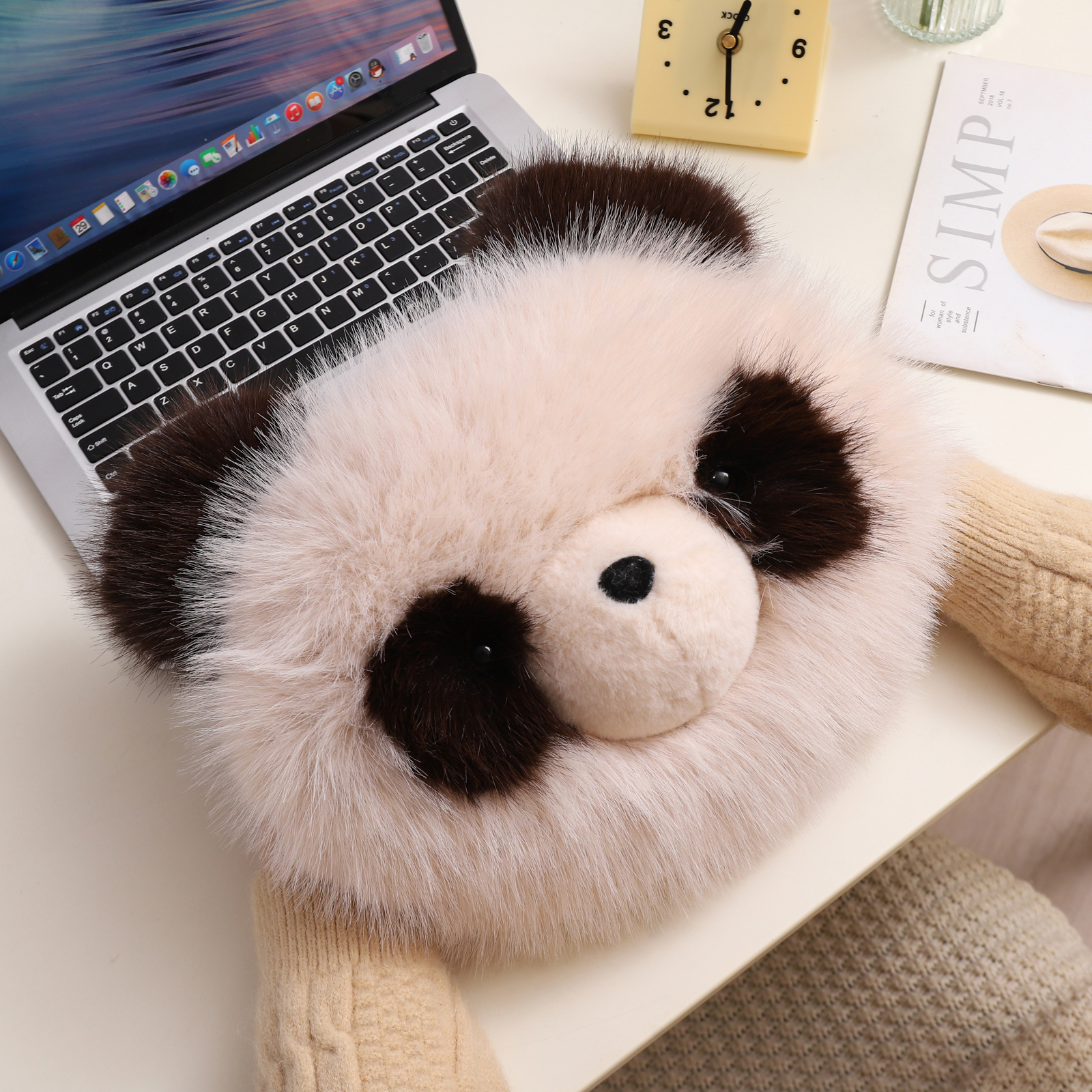 热水袋防爆充电式暖宝宝电暖宝毛绒可爱热敷暖手宝女生肚子暖水袋