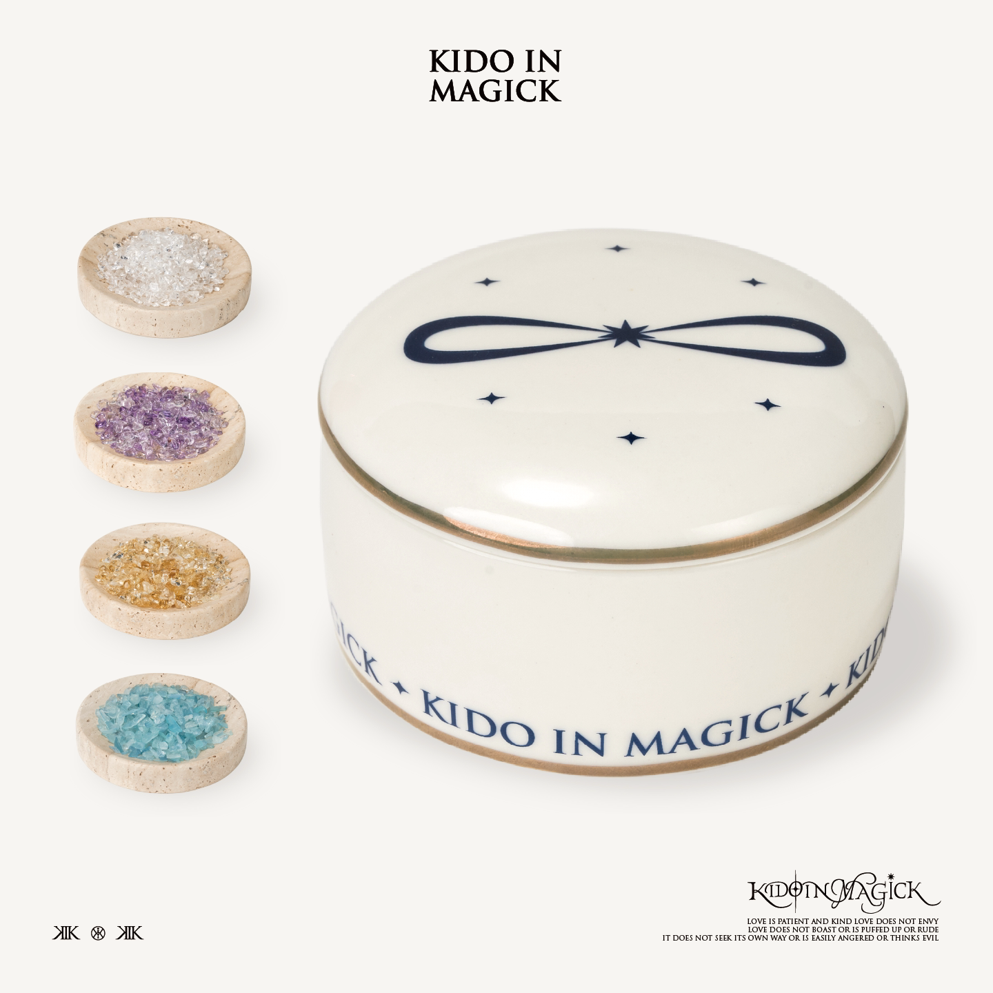 KIK消磁石星光碎水晶紫水晶白水晶装饰摆件天然矿石袋装散装透明