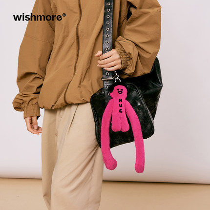wishmore创意玩偶挂件可爱长手毛绒包包钥匙扣教师节礼物生日礼物