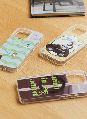 wishmore动物磁吸手机壳磁吸卡包iphone16/16pro适用苹果17/17Pro