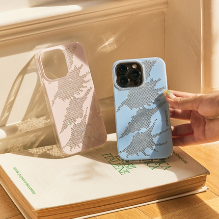 wishmore闪粉适用苹果16pro原创iPhone17promax海岛手机壳17pro