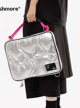 wishmore新款原创苹果电脑包手提单肩斜挎双肩包14寸15寸笔记本包