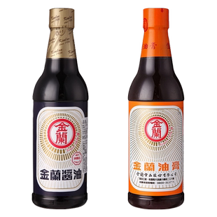 【两瓶装】台湾进口金兰酱油膏卤肉饭酿造酱油调味料火锅蘸酱老抽