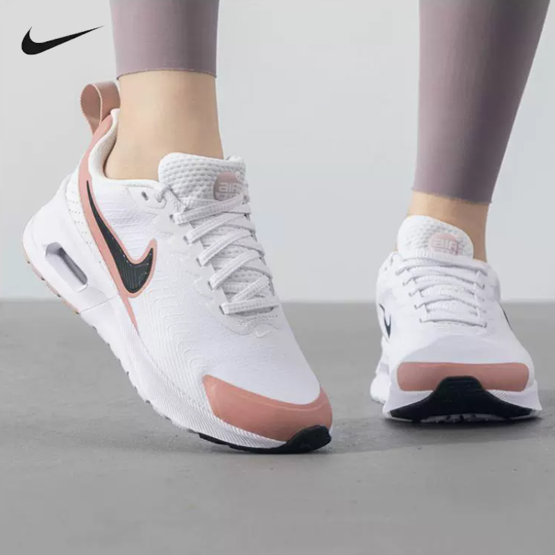 耐克女鞋24秋新款运动鞋AIR MAX NUAXIS透气轻便跑步鞋HF1233-103