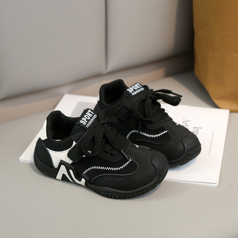 儿童运动鞋男童2026新款春秋季中小童宝宝网面网鞋透气轻便德训鞋