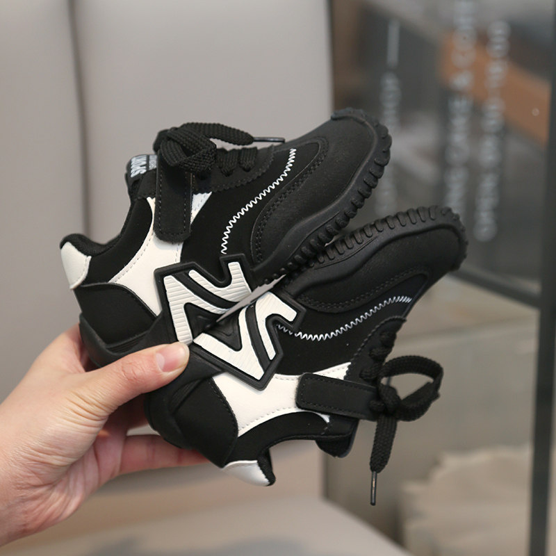 儿童运动鞋男童2026新款春秋季中小童宝宝网面网鞋透气轻便跑步鞋