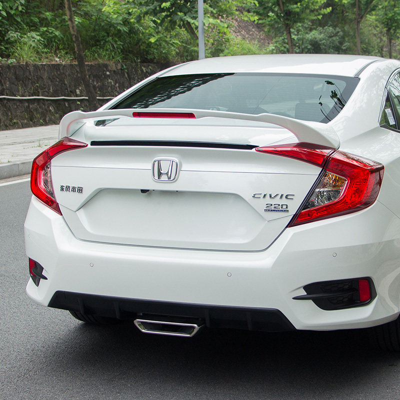 Car wing Punch holes apply Ten generations civic Tail Wing Honda decorate refit partsin the Car/Articles/Fitting/Refit , Auto Parts and Accessories , Spoiler/Top Wings  category - from Buy2taobao.com to provide professional Taobao agent buy service