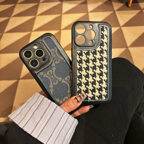 高级感牛仔蓝苹果16pro手机壳