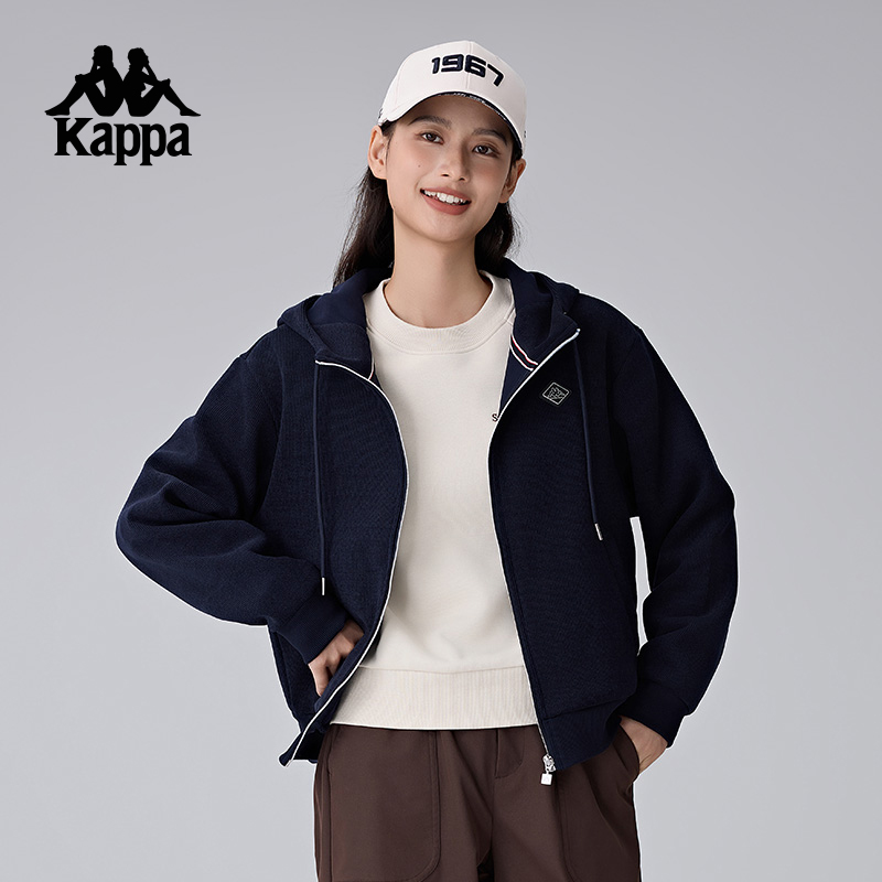 卡帕运动休闲简约时尚开衫外套