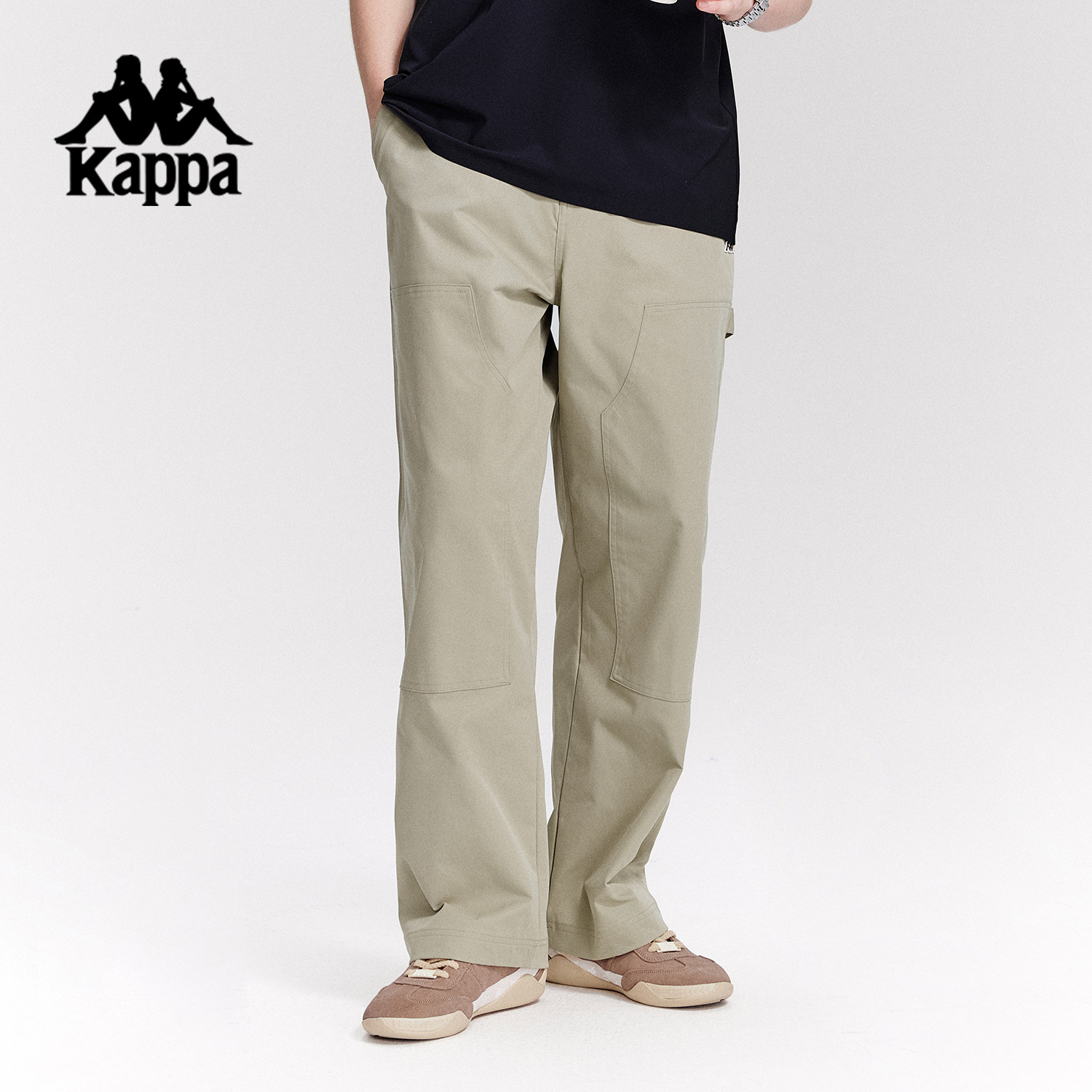 Kappa卡帕背靠背运动长裤男2026新款春季户外伐木工装裤休闲裤,运动服/休闲服装,运动长裤,淘宝优惠券,粉丝福利购,淘宝优惠卷