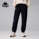 子女束脚裤 春秋保暖跑步休闲裤 新款 Kappa卡帕背靠背针织运动长裤