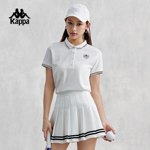 kappa卡帕polo衫运动休闲t恤女生