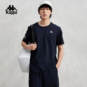 t恤男生运动上衣男款 休闲跑步男短袖 夏季 kappa卡帕背靠背2026新款