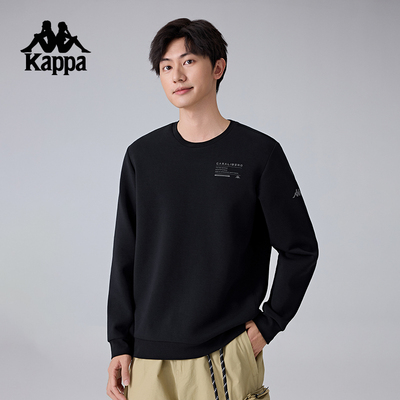 男款针织卫衣套头衫卡帕运动