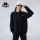 上衣运动套头衫 针织长袖 女 复古圆领卫衣男士 Kappa卡帕背靠背新款