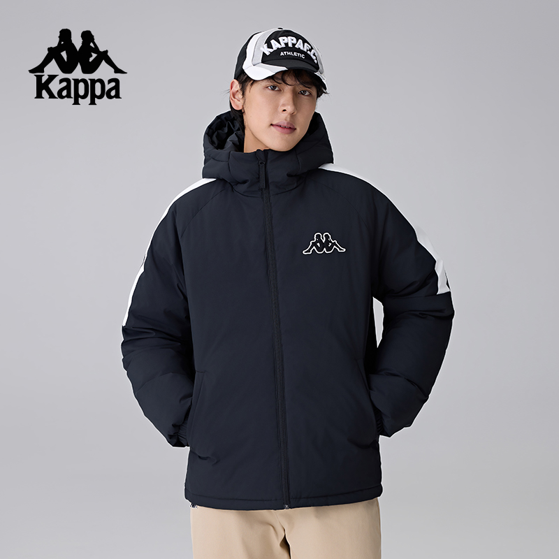 卡帕男款户外运动保暖羽绒服外套