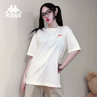 上衣男款 索罗娜情侣半袖 女t恤夏2025新款 Kappa卡帕背靠背运动短袖