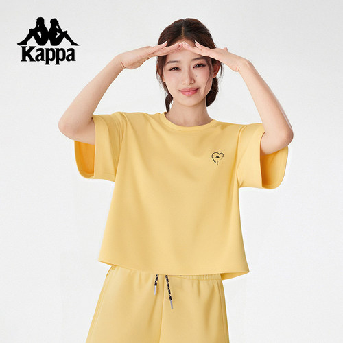Kappa卡帕女款运动短袖T恤