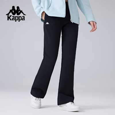 卡帕针织休闲长裤复古运动女款